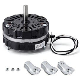 Criditpid F0510B2944, F0510B2497 Power Vent Attic Fan Motor Replacement for Lomanco Lomancool 2000 & 1800 Series. 3.4 Aamps, 120 Volts, 1/10HP, 1100RPM Motor.
