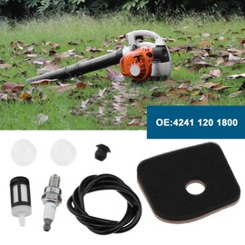SING F LTD 1 Set Leaf Blower Air Filter Kit Air Filter Service Kit 42411201800 Compatible with STIHL BG56 BG56C SH56C Leaf Blower Air Filter Accessories