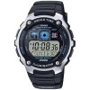 Casio AE-2000W-1AVCF Men's AE2000W-1AV Silver-Tone and Black Multi-Function