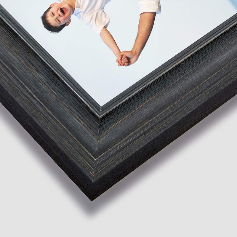 LaVie Home 8x10 Picture Frames (1 Pack, Black) Rustic Photo