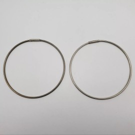 2x CT Williamson Pull Apart Keyring 4-3/4" Diameter #601 Belleville NJ NOS