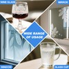WANJAO Glass Etching Kit, Long-Lasting with Etching Stencils, Gloves Paper