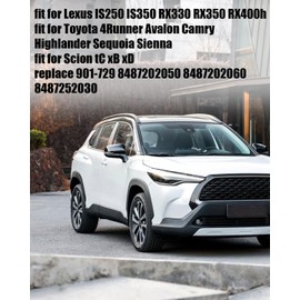 Power Mirror Control Switch Fit for Lexus IS250 IS350 RX330 RX350 RX400h Toyota 4Runner Avalon Camry Highlander Sequoia Sienna tC xB xD, Replace 901-729 8487202050 8487202060 8487252030