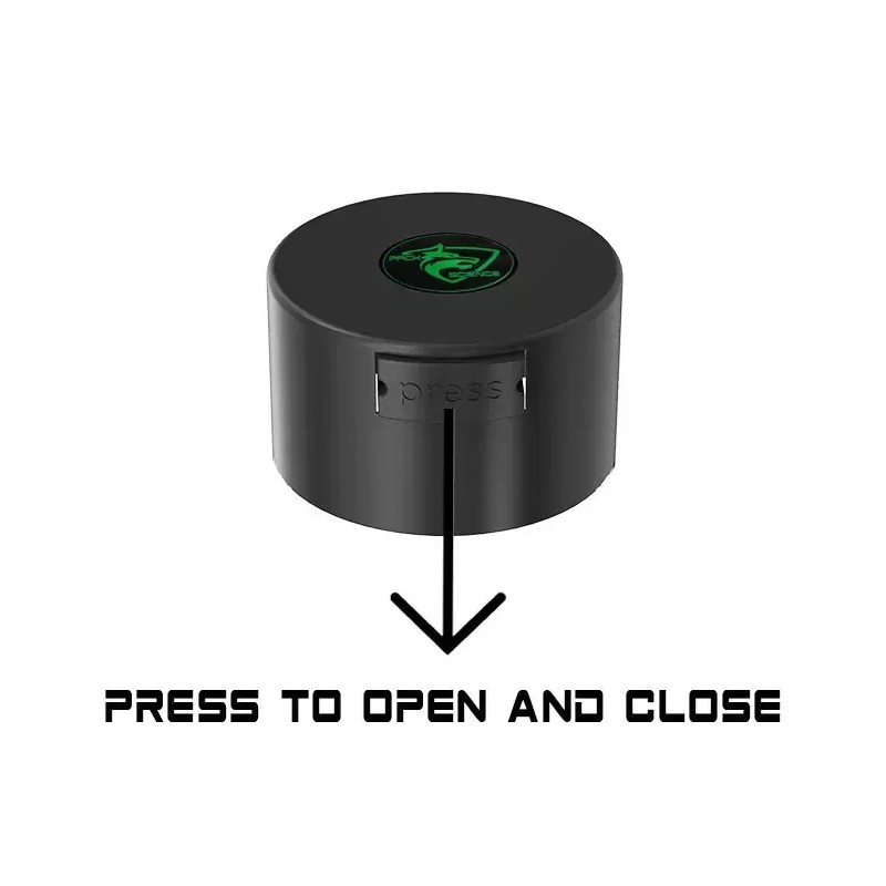 Pack Science Vacuum Herb Spice Jar Container Air Tight Smell