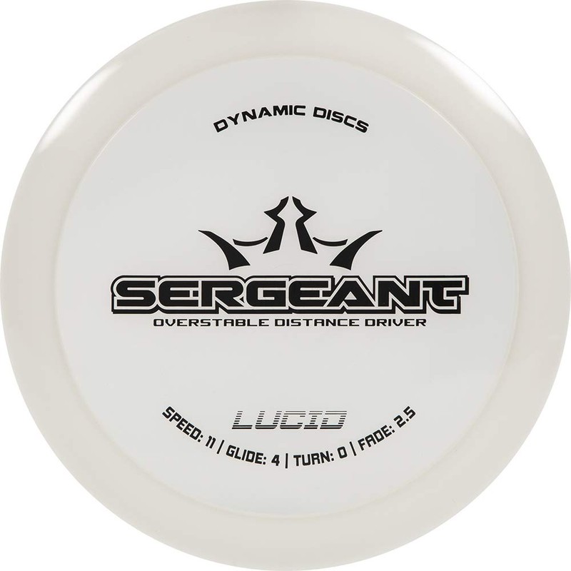 Dynamic Discs Lucid Sergeant Distance Driver Golf Disc [Colors May
