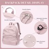13L Mini Backpack Lightweight Nylon Daypack for Women, Small City