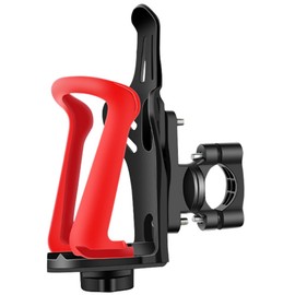 LYPPUL Flaschenhalter Fahrrad, Getränkehalter Motorrad Trinkflaschenhalter, Fahrradflaschenhalterung für 2.2-3.2cm Rahmen und Lenker, Bike Bottle Holder für Fahrrad, MTB, Roller, Rennrad, Kinderwagen