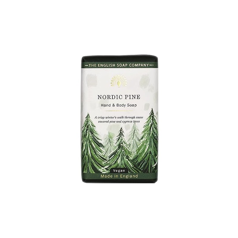 Nordic Pine Scented Hand and Body Soap Bar