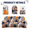 Lydevo Sofa Cover 2 Seater Stretch Sofa Cover Elastic Sofa