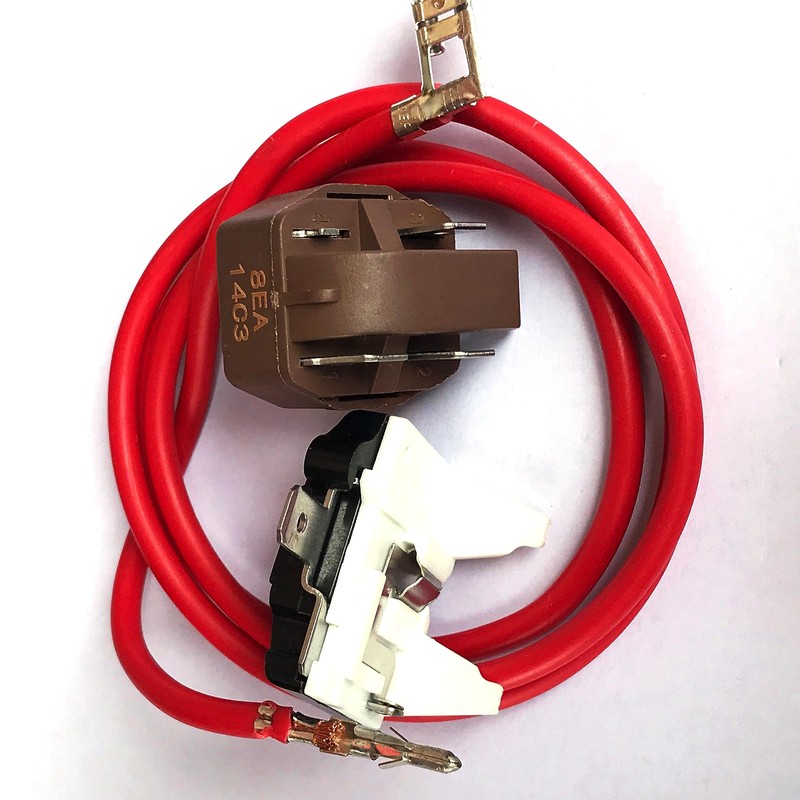 4387535 Refrigerator Compressor Overload and Relay Kit Replacement