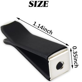 GXXMEI 100PCS Square Head Car Air Vent Clips Car Auto Air Outlet Clips Car Outlet Perfume Clips Auto Air Conditioner Clips for Car Air Conditioner Outlet