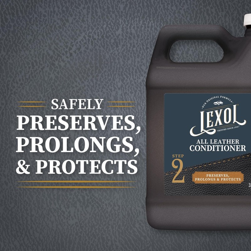 Lexol Deep Leather Conditioner, Use on Car Leather Upholstery, Shoes,