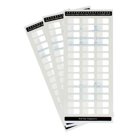 Redi-Tag Laser Printable Index Tabs, Permanent Adhesive, 7/16 x 1 Inches, Bulk Packed, 675 Tabs per Pack, White (39000)