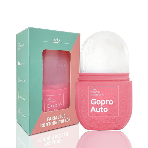 Goproauto Cube Ice Roller for Face, Ice Facial Roller for