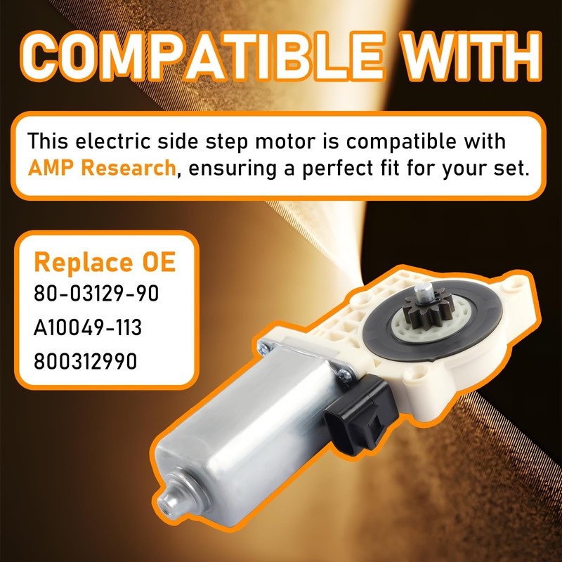 Gagsu Electric Side Step Motor for AMP Research, A10049-113 80-03129-90