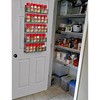 Spice Rack Organizer - Space-Saving Wall-Mount 5-Tier Wire Shelves for