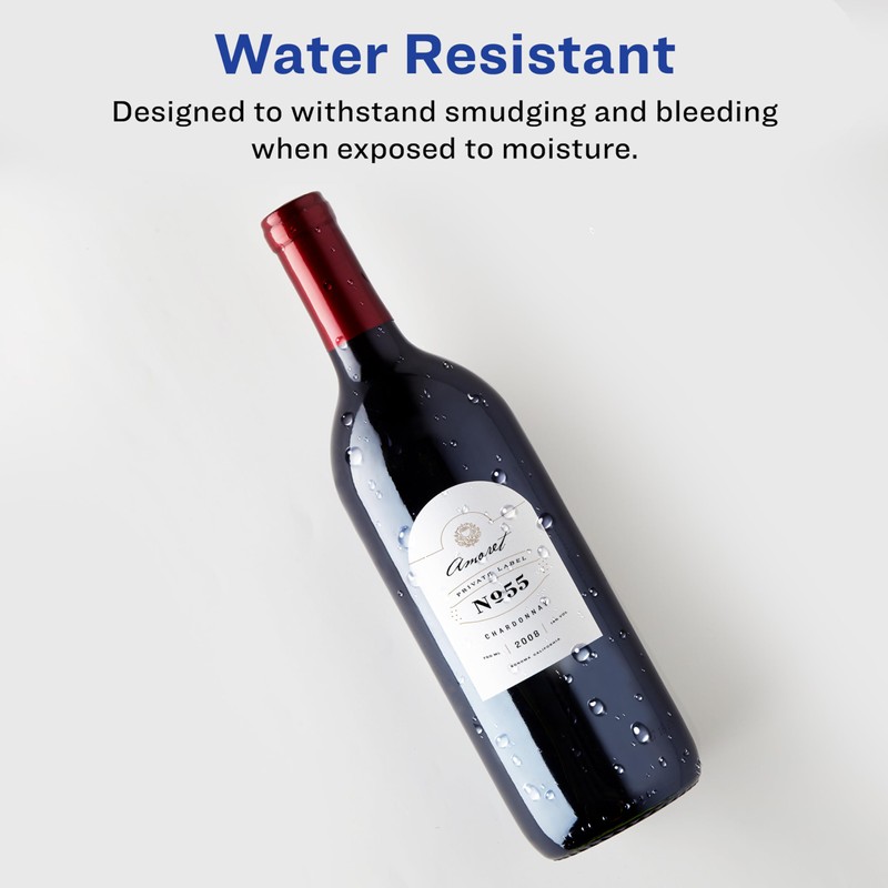 Avery Arched Wine Labels with Sure Feed for Laser Printers,