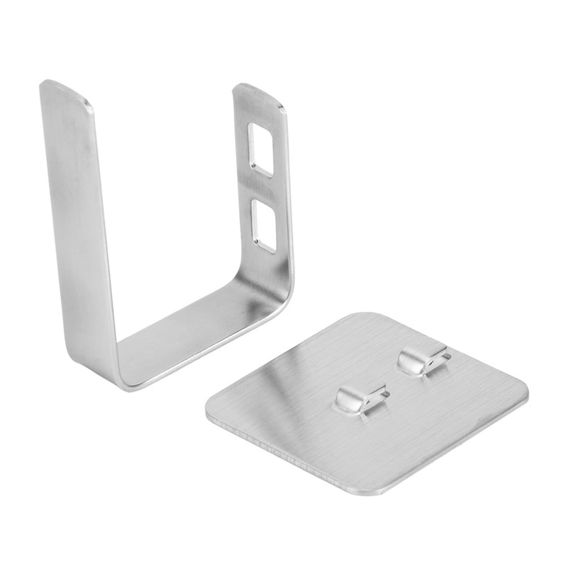HISEEINLABEL 2pcs Wall Mounted Chopping Cutting Board Rack Pot Lid