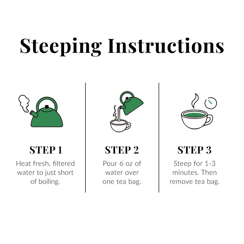 The Republic of Tea — HiCAF Gingermint Green Tea, 50