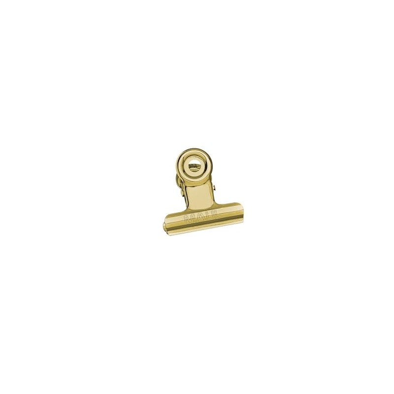 MAUL MAULstandard Metal Paper Clips (Pack of 10), Clamp with