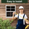2 Pack Chicken Coop Windows 12" x 18", Sliding Shed