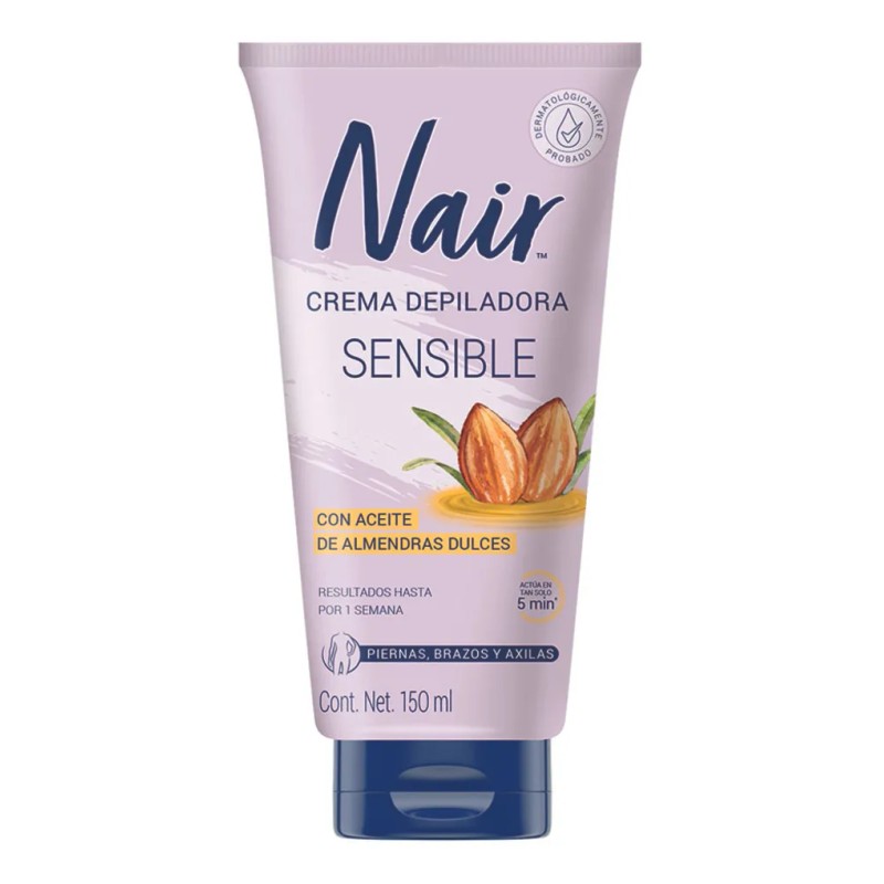 Nair Crema Depiladora Corporal Piel Sensible 150 Probada