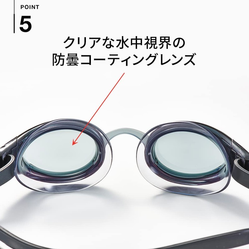 [Speed] SE02201 SE02201 Swimming Goggles, Mariner Pro Anti-Fog UV Lens,