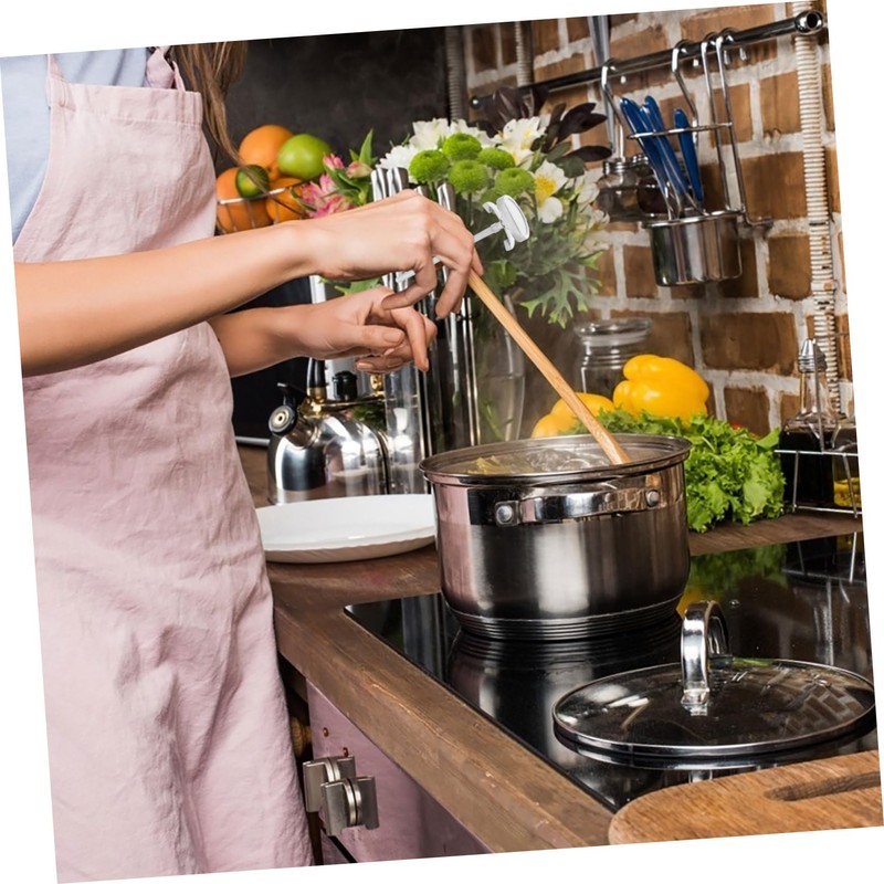 ORFOFE Stainless Steel Oil Thermometer for Frying with Stand Instant