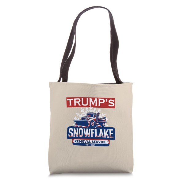 Trump's Snowflake Removal Service Christmas Version Tote Bag