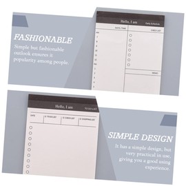 MAGICLULU 6pcs Daily Planner Agenda Notebook for Students to-do List Schedule Calendar Small Writing Pads Tear-Off Grocery Checklist