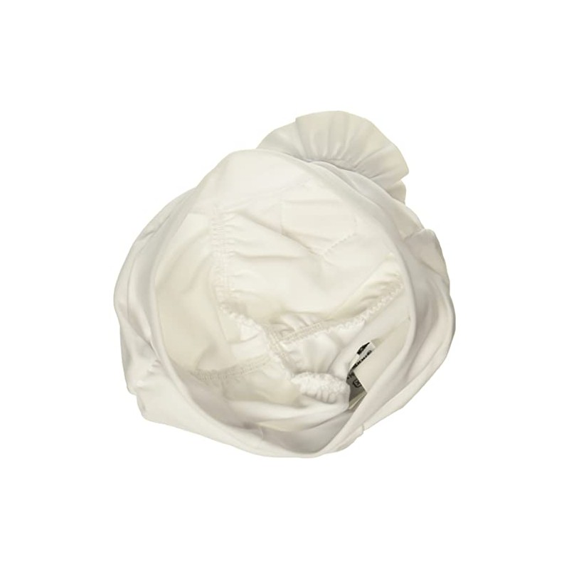 Flap Happy Girls UPF 50+ Lil Gorro de natación, Blanco,