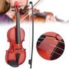 Simulated Kid Acoustic Violin Toy Adjustable String Musical Beginner Develop