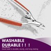 Cuticle Trimmer Extra Sharp, Upgraded 0.98 Inch Jaw Professional Cuticle