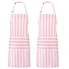 Livdouyu Pack of 2 Women's Cooking Apron Adjustable Kitchen Apron