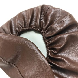 Honda Gyro UP Brown Special Design Seat Cover, Strong Rubber Type, Made in Japan (Thick Fabric) [Fabric Color: Brown/Stitching Color: Front and Back, Transparent] CHRIS-HCR1040-C30