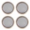 4Pcs Inner Door Horn Frame Car Speaker Audio Panel Cover