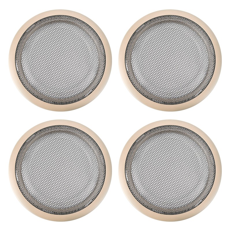 4Pcs Inner Door Horn Frame Car Speaker Audio Panel Cover