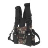 Radio Chest Harness 2 Pockets Oxford Cloth Adjustable Vest Rig