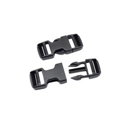 Baitoo Quick Side Release Buckles 1 Inch Super Heavy Duty Plastic Snap Clips Clasps 25mm Backpack Strap Replacement Buckle 2 Sets Dual Adjustable Duraflex Buckle