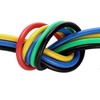 AEDIKO 5pcs Alligator Clips Test Leads Set Dual Ended 15A