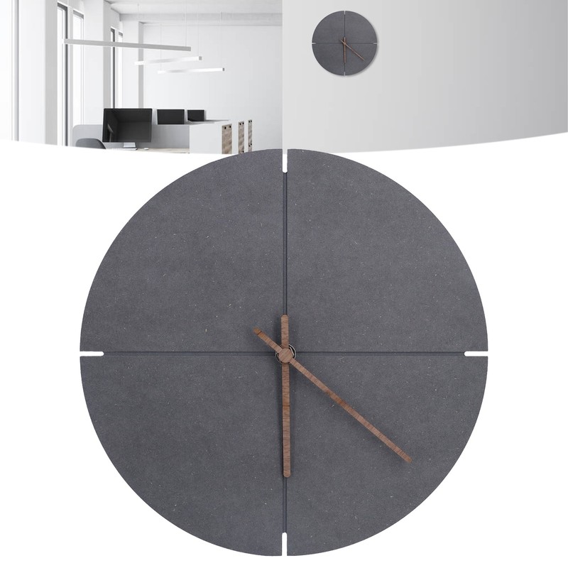 Nordic Style Simple Wooden Wall Clock Quartz Movement Wall Clock