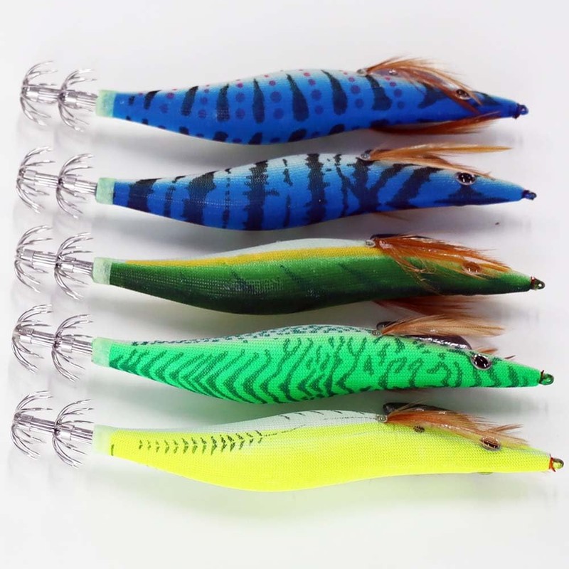 No. 4.0 A20egi40h5XGB Rattle Set of 5 Yellow/Green/Blue Color Set