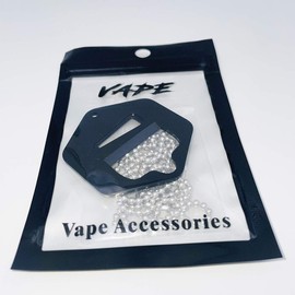 5GVAPE 5 in 1 Short Fill Cap Opener Stainless Steel Metal Bottle Opener Compatible with 10ml/30ml/50ml/60ml/120ml Bottle (Pentagonal)