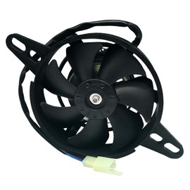 Electric Radiator Cooling Fan 4" Mounting Kit Oil Cooler Fit for NC250 150cc 200cc 250cc 300cc Water Cooled Quad ATV UTV 4 Wheeler Dirt Bike Pit Bike Buggies Karts Motorcycles Engines