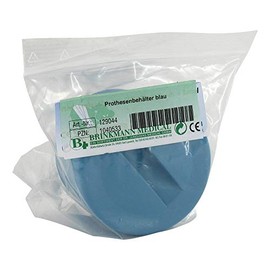 PROTHESENBEHÄLTER Art Lid and Insert Blue