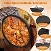Silicone Slow Cooker Liners fit Crock Pot 6 QT,Maywe Tanso