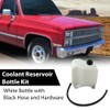 G-PLUS Truck Coolant Bottle w/Mounting Hardware & Hose Compatible with