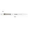 Picasso 239 Eyeshadow Brush, Mixed Colors, 1 Piece