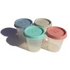 Vintage Tupperware Country Pastel Midgets Mini Containers Set of 4