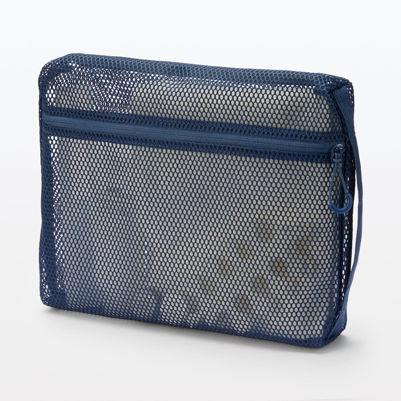 MUJI OHG86A3S 3D Mesh Case Navy L